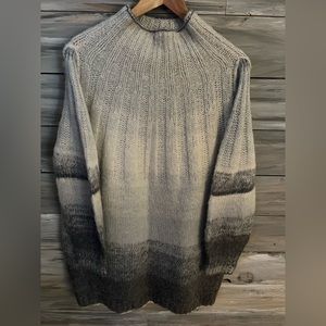 Anthropologie oversized alpaca turtle neck sweater. Super soft, comfy, & cozy.
